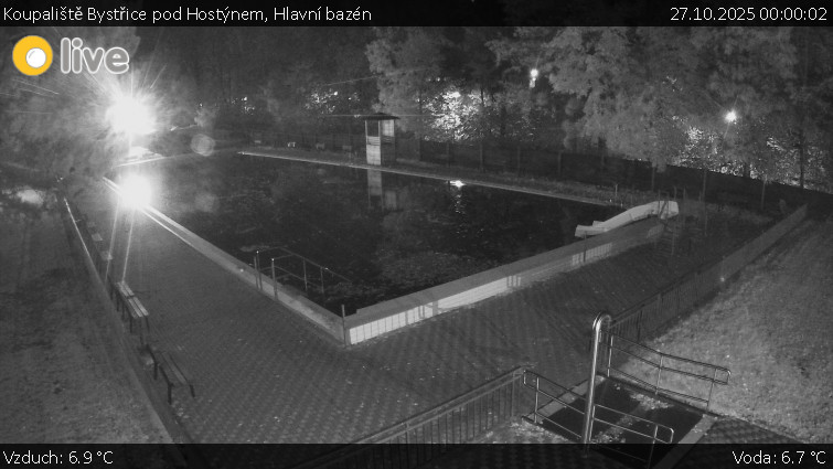 Koupaliště Bystřice pod Hostýnem - Hlavní bazén - 27.10.2025 v 00:00 Koupaliště Bystřice pod Hostýnem - Hlavní bazén - 27.10.2025 v 00:00