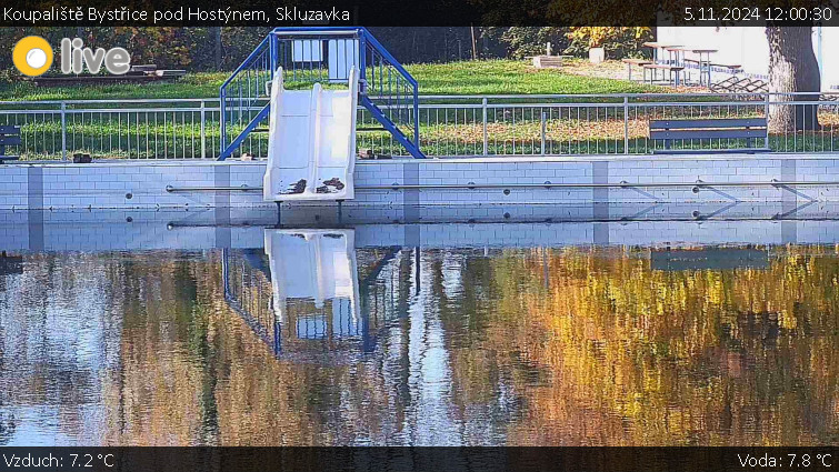 Koupaliště Bystřice pod Hostýnem - Skluzavka  - 5.11.2024 v 12:00 Koupaliště Bystřice pod Hostýnem - Skluzavka  - 5.11.2024 v 12:00