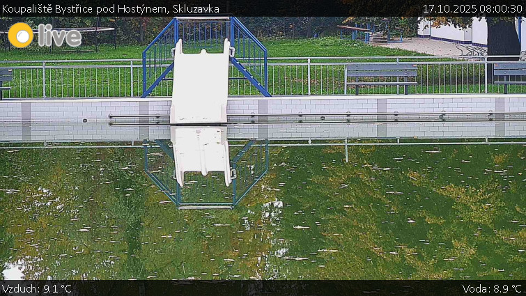 Koupaliště Bystřice pod Hostýnem - Skluzavka - 17.10.2025 v 08:00 Koupaliště Bystřice pod Hostýnem - Skluzavka - 17.10.2025 v 08:00