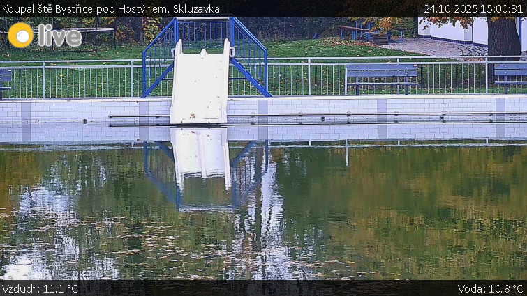 Koupaliště Bystřice pod Hostýnem - Skluzavka - 24.10.2025 v 15:00 Koupaliště Bystřice pod Hostýnem - Skluzavka - 24.10.2025 v 15:00