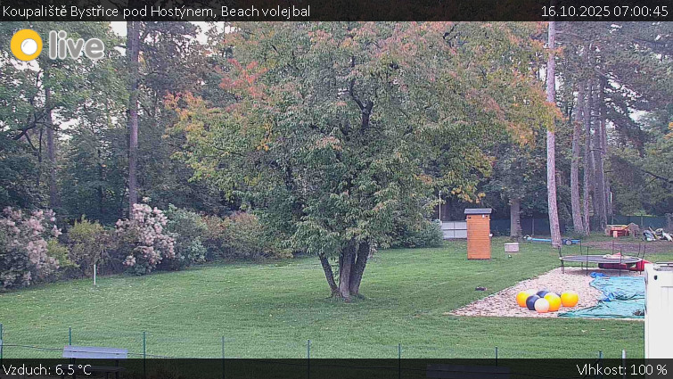 Koupaliště Bystřice pod Hostýnem - Beach volejbal - 16.10.2025 v 07:00 Koupaliště Bystřice pod Hostýnem - Beach volejbal - 16.10.2025 v 07:00