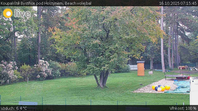 Koupaliště Bystřice pod Hostýnem - Beach volejbal - 16.10.2025 v 07:15 Koupaliště Bystřice pod Hostýnem - Beach volejbal - 16.10.2025 v 07:15