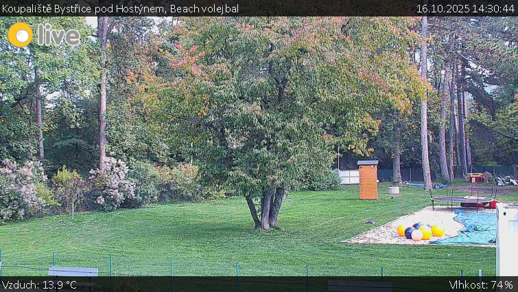 Koupaliště Bystřice pod Hostýnem - Beach volejbal - 16.10.2025 v 14:30 Koupaliště Bystřice pod Hostýnem - Beach volejbal - 16.10.2025 v 14:30