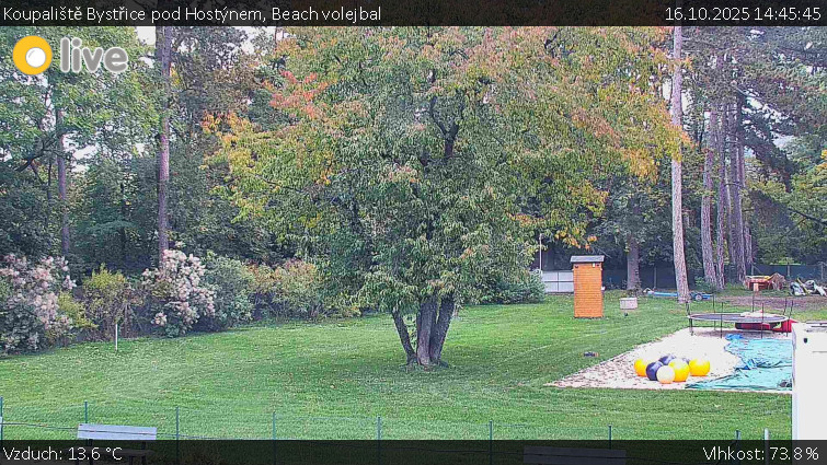 Koupaliště Bystřice pod Hostýnem - Beach volejbal - 16.10.2025 v 14:45 Koupaliště Bystřice pod Hostýnem - Beach volejbal - 16.10.2025 v 14:45