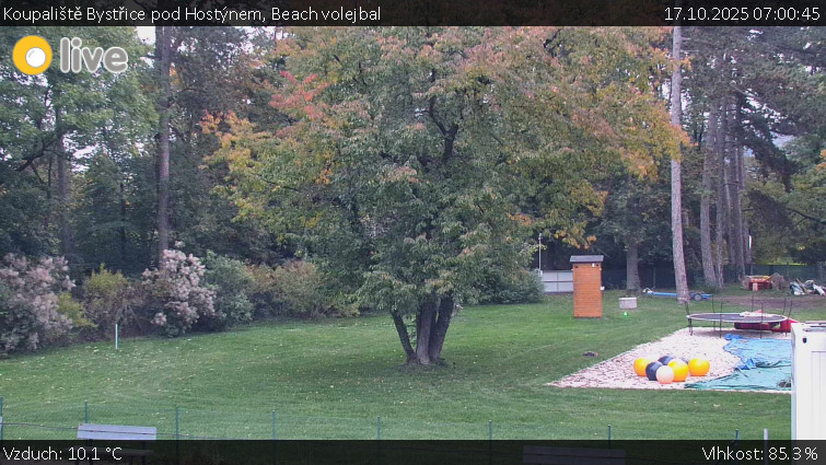 Koupaliště Bystřice pod Hostýnem - Beach volejbal - 17.10.2025 v 07:00 Koupaliště Bystřice pod Hostýnem - Beach volejbal - 17.10.2025 v 07:00