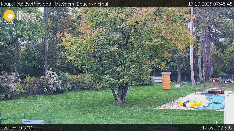 Koupaliště Bystřice pod Hostýnem - Beach volejbal - 17.10.2025 v 07:45 Koupaliště Bystřice pod Hostýnem - Beach volejbal - 17.10.2025 v 07:45