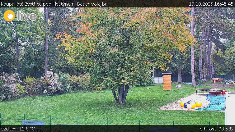 Koupaliště Bystřice pod Hostýnem - Beach volejbal - 17.10.2025 v 16:45 Koupaliště Bystřice pod Hostýnem - Beach volejbal - 17.10.2025 v 16:45