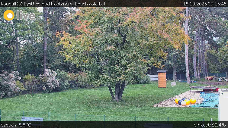 Koupaliště Bystřice pod Hostýnem - Beach volejbal - 18.10.2025 v 07:15 Koupaliště Bystřice pod Hostýnem - Beach volejbal - 18.10.2025 v 07:15
