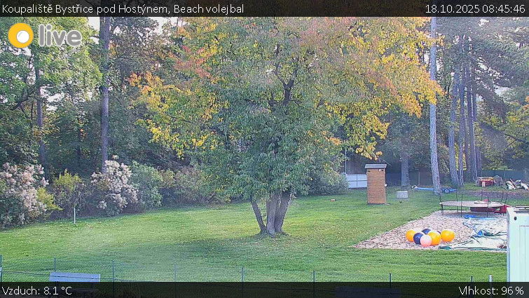 Koupaliště Bystřice pod Hostýnem - Beach volejbal - 18.10.2025 v 08:45 Koupaliště Bystřice pod Hostýnem - Beach volejbal - 18.10.2025 v 08:45