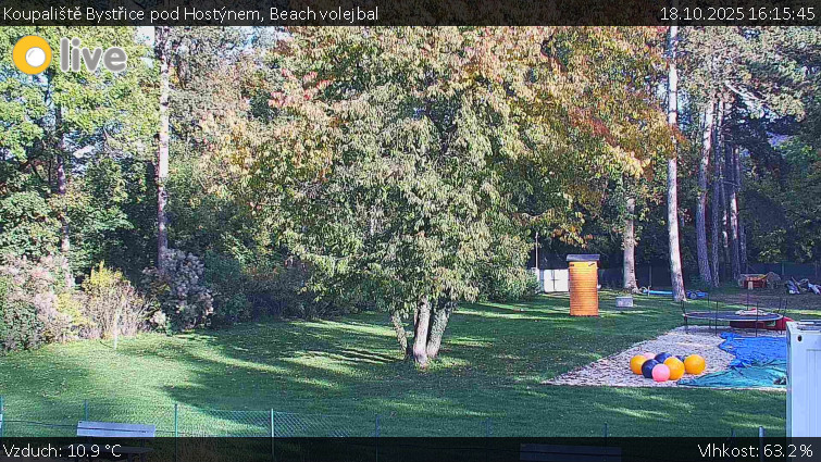 Koupaliště Bystřice pod Hostýnem - Beach volejbal - 18.10.2025 v 16:15 Koupaliště Bystřice pod Hostýnem - Beach volejbal - 18.10.2025 v 16:15