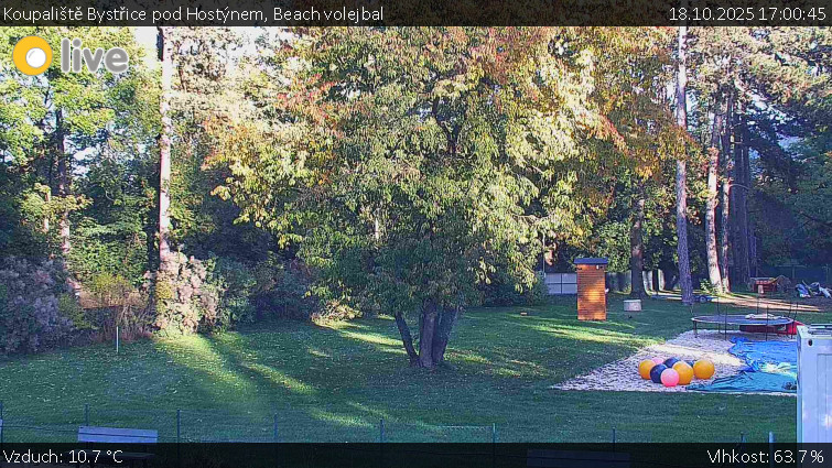 Koupaliště Bystřice pod Hostýnem - Beach volejbal - 18.10.2025 v 17:00 Koupaliště Bystřice pod Hostýnem - Beach volejbal - 18.10.2025 v 17:00