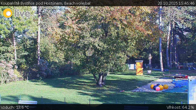 Koupaliště Bystřice pod Hostýnem - Beach volejbal - 20.10.2025 v 15:45 Koupaliště Bystřice pod Hostýnem - Beach volejbal - 20.10.2025 v 15:45
