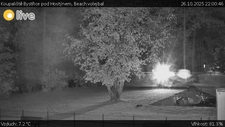 Koupaliště Bystřice pod Hostýnem - Beach volejbal - 26.10.2025 v 22:00 Koupaliště Bystřice pod Hostýnem - Beach volejbal - 26.10.2025 v 22:00