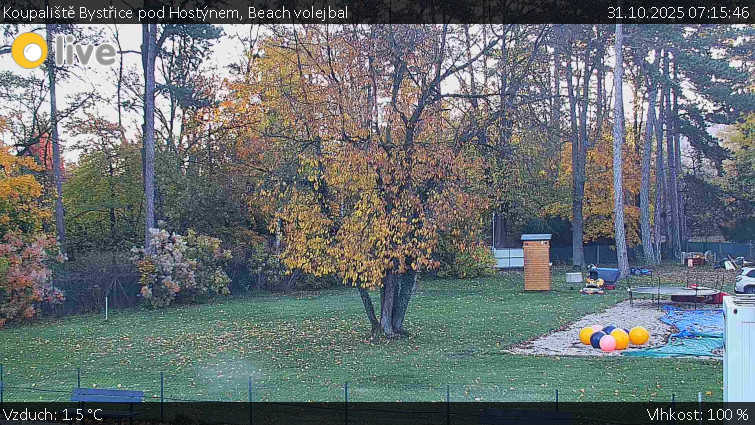 Koupaliště Bystřice pod Hostýnem - Beach volejbal - 31.10.2025 v 07:15 Koupaliště Bystřice pod Hostýnem - Beach volejbal - 31.10.2025 v 07:15