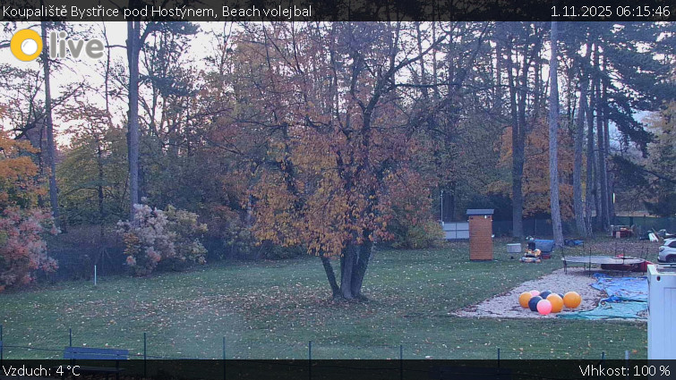 Koupaliště Bystřice pod Hostýnem - Beach volejbal - 1.11.2025 v 06:15 Koupaliště Bystřice pod Hostýnem - Beach volejbal - 1.11.2025 v 06:15