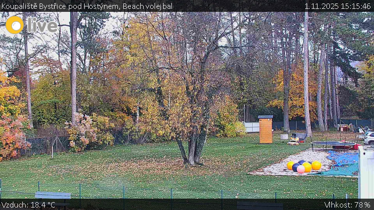 Koupaliště Bystřice pod Hostýnem - Beach volejbal - 1.11.2025 v 15:15 Koupaliště Bystřice pod Hostýnem - Beach volejbal - 1.11.2025 v 15:15