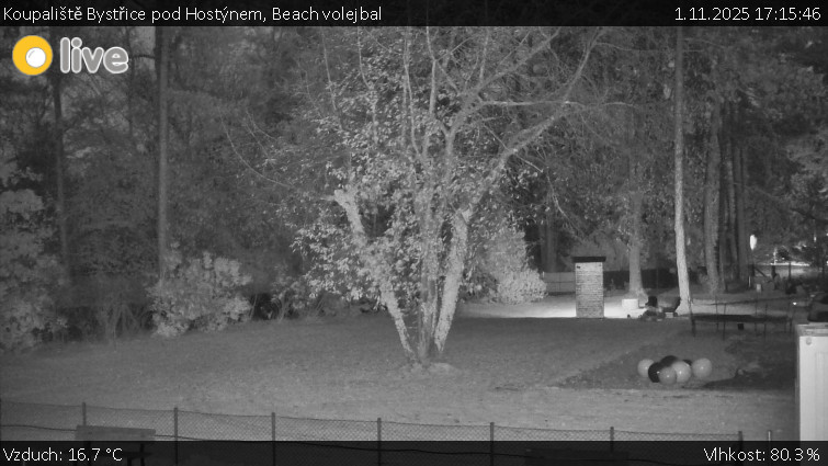 Koupaliště Bystřice pod Hostýnem - Beach volejbal - 1.11.2025 v 17:15 Koupaliště Bystřice pod Hostýnem - Beach volejbal - 1.11.2025 v 17:15