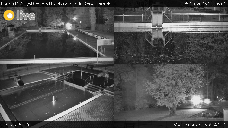 Koupaliště Bystřice pod Hostýnem - Sdružený snímek - 25.10.2025 v 01:16 Koupaliště Bystřice pod Hostýnem - Sdružený snímek - 25.10.2025 v 01:16