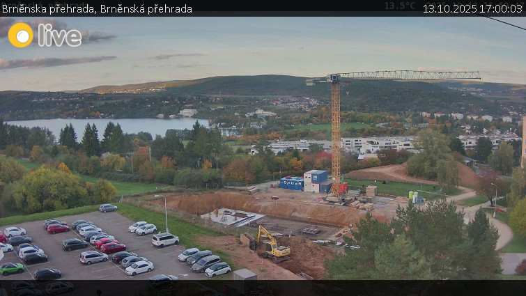 Brněnska přehrada - Brněnská přehrada - 13.10.2025 v 17:00 Brněnska přehrada - Brněnská přehrada - 13.10.2025 v 17:00