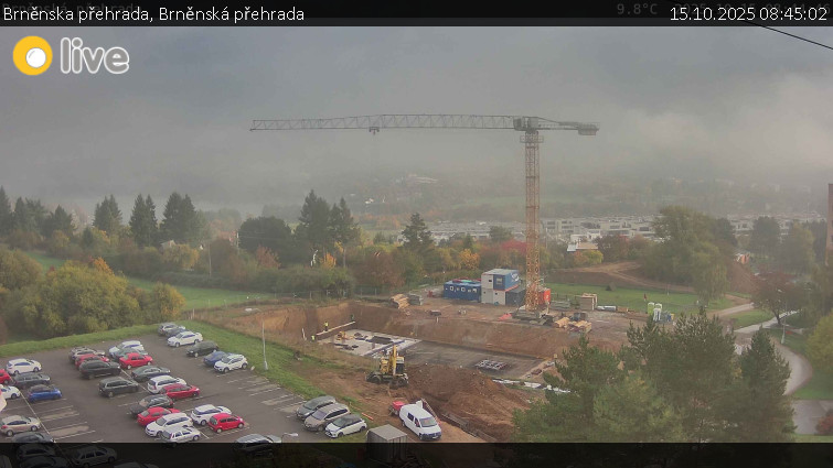 Brněnska přehrada - Brněnská přehrada - 15.10.2025 v 08:45 Brněnska přehrada - Brněnská přehrada - 15.10.2025 v 08:45