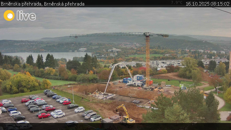 Brněnska přehrada - Brněnská přehrada - 16.10.2025 v 08:15 Brněnska přehrada - Brněnská přehrada - 16.10.2025 v 08:15