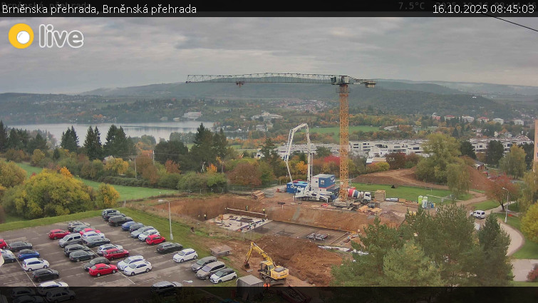 Brněnska přehrada - Brněnská přehrada - 16.10.2025 v 08:45 Brněnska přehrada - Brněnská přehrada - 16.10.2025 v 08:45