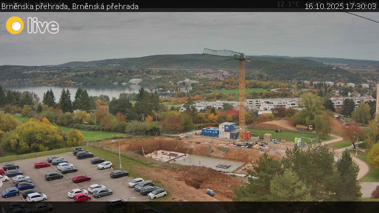 Brněnska přehrada - Brněnská přehrada - 16.10.2025 v 17:30 Brněnska přehrada - Brněnská přehrada - 16.10.2025 v 17:30