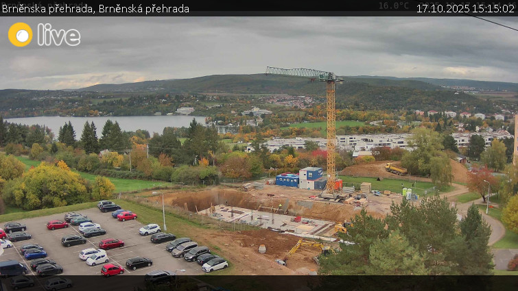 Brněnska přehrada - Brněnská přehrada - 17.10.2025 v 15:15 Brněnska přehrada - Brněnská přehrada - 17.10.2025 v 15:15