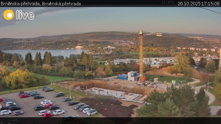 Brněnska přehrada - Brněnská přehrada - 20.10.2025 v 17:15 Brněnska přehrada - Brněnská přehrada - 20.10.2025 v 17:15