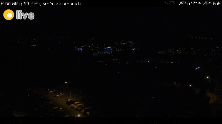 Brněnska přehrada - Brněnská přehrada - 25.10.2025 v 21:00 Brněnska přehrada - Brněnská přehrada - 25.10.2025 v 21:00