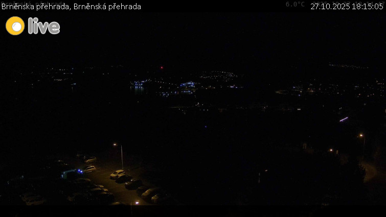 Brněnska přehrada - Brněnská přehrada - 27.10.2025 v 18:15 Brněnska přehrada - Brněnská přehrada - 27.10.2025 v 18:15