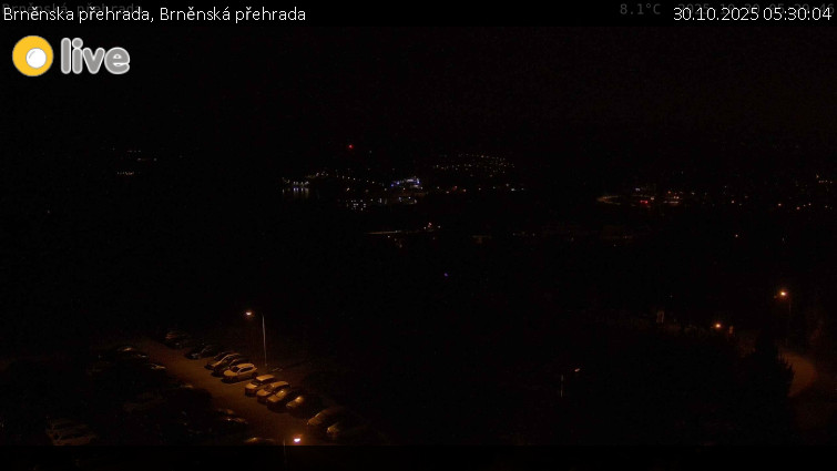 Brněnska přehrada - Brněnská přehrada - 30.10.2025 v 05:30 Brněnska přehrada - Brněnská přehrada - 30.10.2025 v 05:30