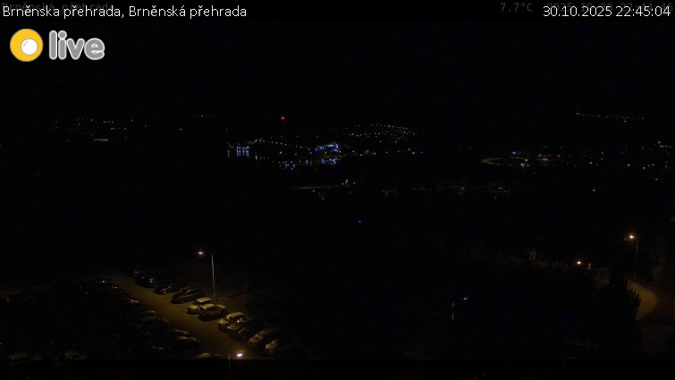 Brněnska přehrada - Brněnská přehrada - 30.10.2025 v 22:45 Brněnska přehrada - Brněnská přehrada - 30.10.2025 v 22:45