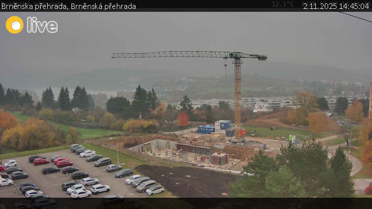 Brněnska přehrada - Brněnská přehrada - 2.11.2025 v 14:45 Brněnska přehrada - Brněnská přehrada - 2.11.2025 v 14:45