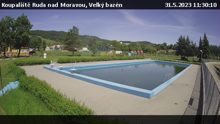 Koupaliště Ruda nad Moravou - Velký bazén - 31.5.2023 v 11:30