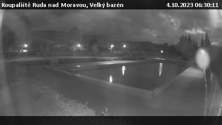 Koupaliště Ruda nad Moravou - Velký bazén - 4.10.2023 v 06:30