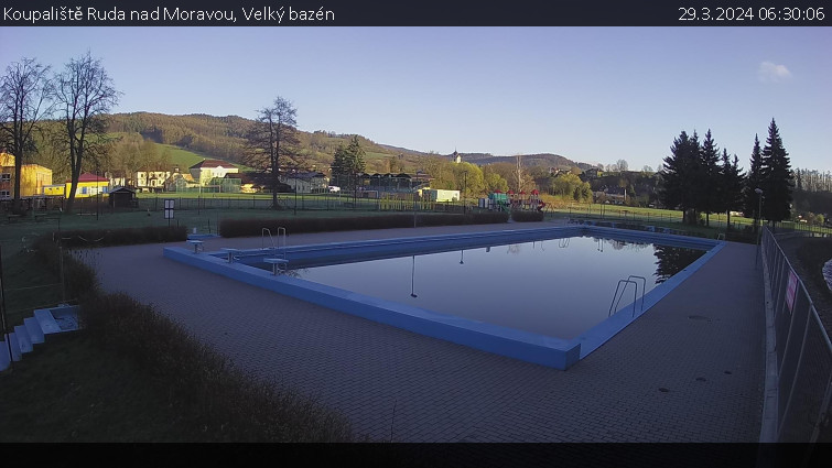 Koupaliště Ruda nad Moravou - Velký bazén - 29.3.2024 v 06:30