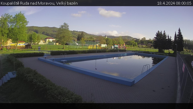 Koupaliště Ruda nad Moravou - Velký bazén - 18.4.2024 v 08:00