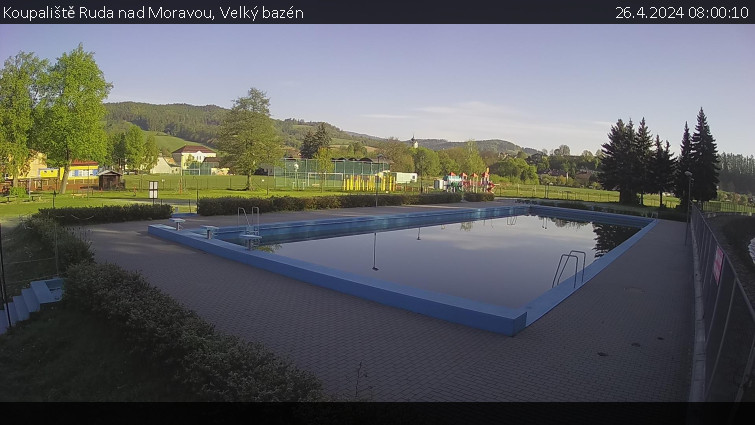 Koupaliště Ruda nad Moravou - Velký bazén - 26.4.2024 v 08:00