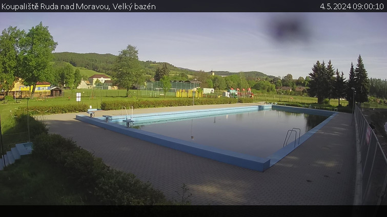 Koupaliště Ruda nad Moravou - Velký bazén - 4.5.2024 v 09:00