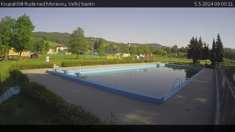 Koupaliště Ruda nad Moravou - Velký bazén - 5.5.2024 v 09:00