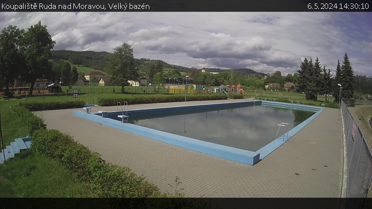 Koupaliště Ruda nad Moravou - Velký bazén - 6.5.2024 v 14:30