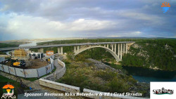 Skradin, řeka Krka, most A1