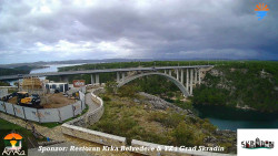 Skradin, řeka Krka, most A1