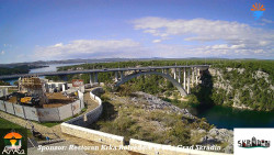 Skradin, řeka Krka, most A1