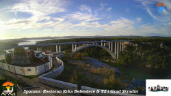 Skradin, řeka Krka, most A1