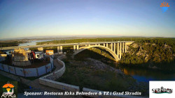 Skradin, řeka Krka, most A1