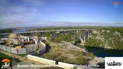 Skradin, řeka Krka, most A1