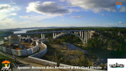 Skradin, řeka Krka, most A1