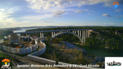 Skradin, řeka Krka, most A1